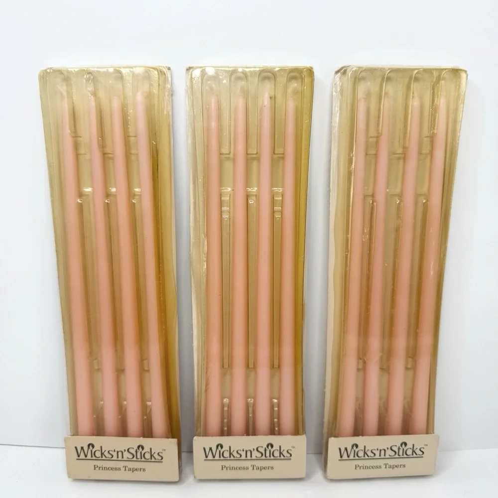 Vintage Wicks N Sticks Princess Taper 10